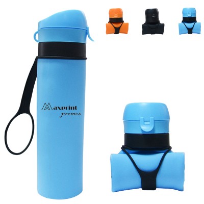 21 oz Silicone Folding Bottle